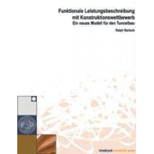 Ralph H. Bartsch - Funktionale Leistungsbeschreibung mit Konstruktionswettbewerb