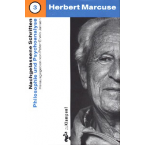 Herbert Marcuse - Nachgelassene Schriften / Philosophie und Psychoanalyse