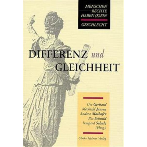 Ute Gerhard & Mechtild Jansen & Andrea Maihofer - Differenz und Gleichheit