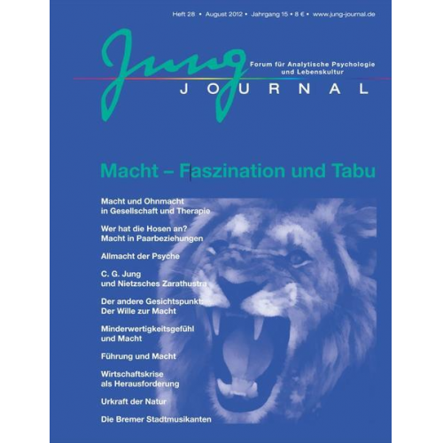 Jung Journal 28: Macht - Tabu und Faszination
