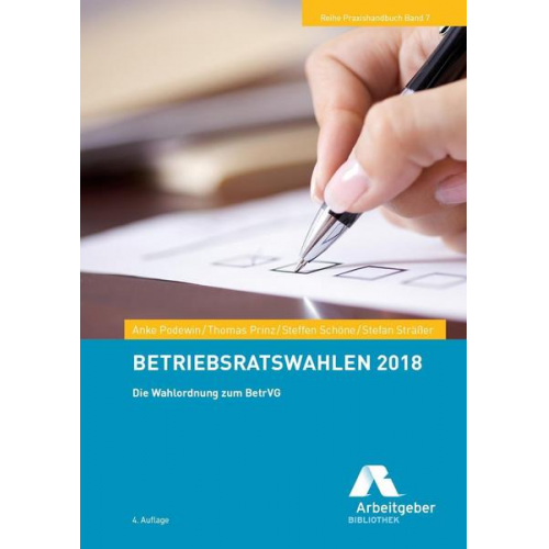 Thomas Prinz & Anke Podewin & Steffen Schöne & Stefan Strässer - Betriebsratswahlen 2018