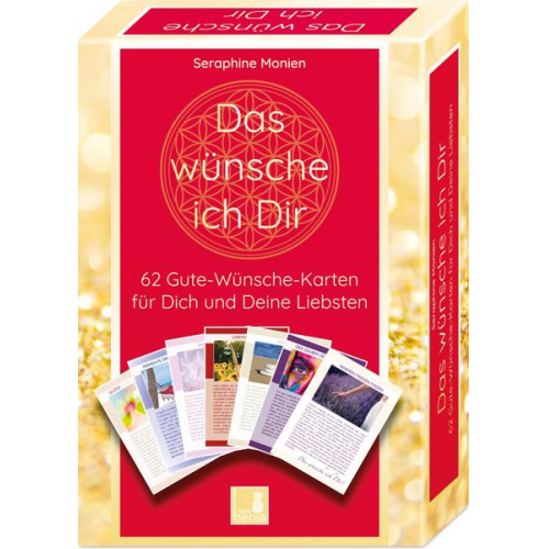 Seraphine Monien - 62 Gute Wünsche Karten   Das wünsche ich Dir   Achtsamkeitskarten   Orakelkarten   Geschenkidee   Kartenset