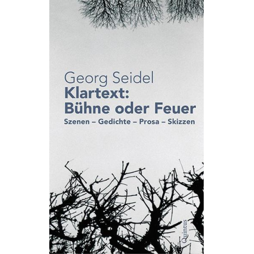 Georg Seidel - Klartext: Bühne oder Feuer