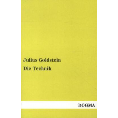 Julius Goldstein - Die Technik