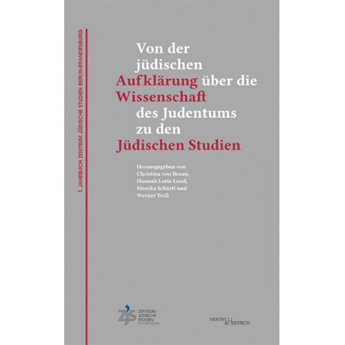 1. Jahrbuch Zentrum Jüdische Studien Berlin-Brandenburg