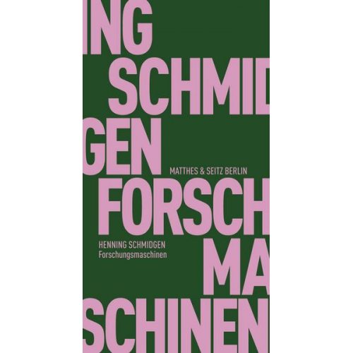 Henning Schmidgen - Forschungsmaschinen