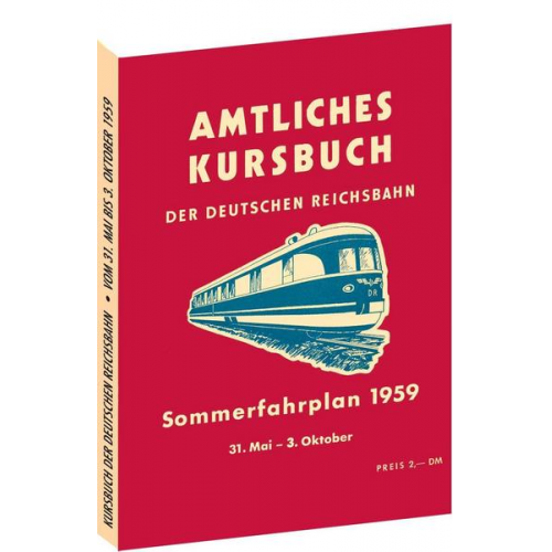 Kursbuch der Deutschen Reichsbahn - Sommerfahrplan 1959