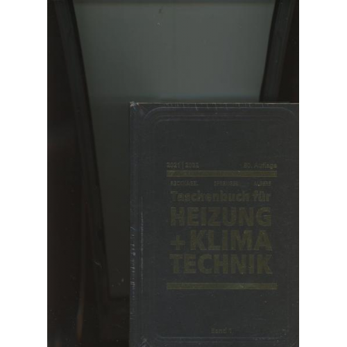 Recknagel - Taschenbuch für Heizung und Klimatechnik 80. Ausgabe 2021/2022 - Basisversion