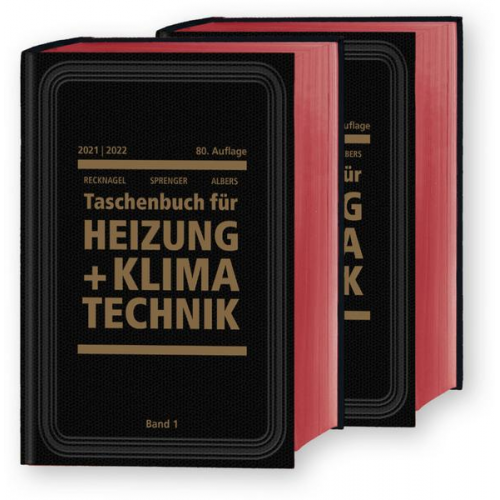 Recknagel - Taschenbuch für Heizung und Klimatechnik 80. Ausgabe 2021/2022 - Premiumversion inkl. E-Book