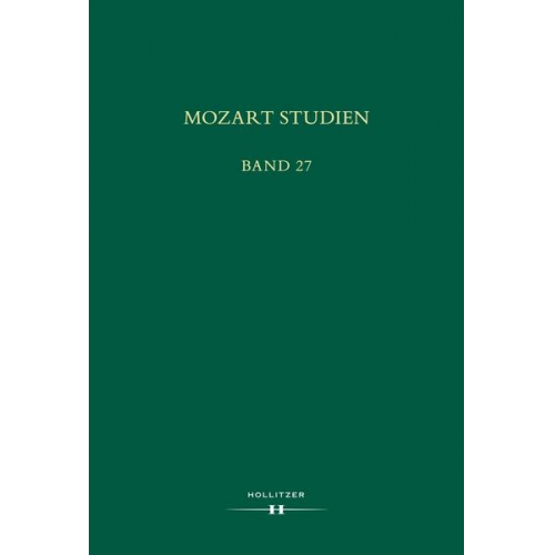 Mozart Studien Band 27