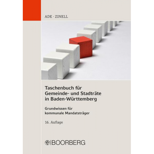 Klaus Ade & Herbert O. Zinell - Taschenbuch für Gemeinde- und Stadträte in Baden-Württemberg