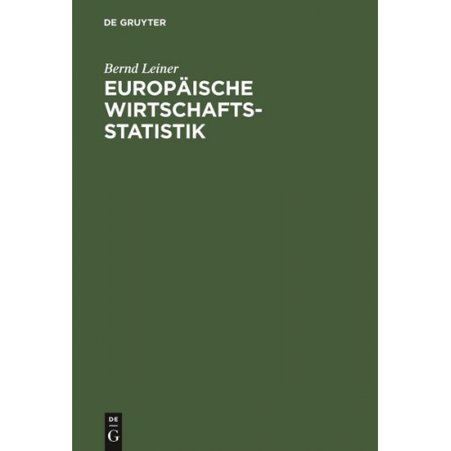 Bernd Leiner - Europäische Wirtschaftsstatistik