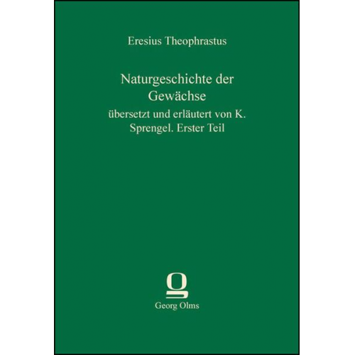 Eresius Theophrastus - Naturgeschichte der Gewächse