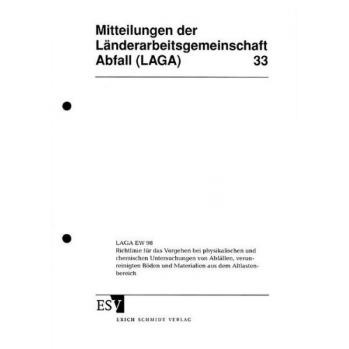 LAGA-Mitteilung 33