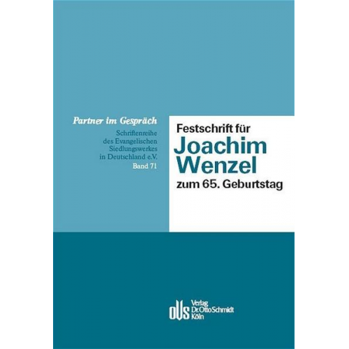 Werner Merle & Wolfgang Krüger & Achim Krämer - Festschrift für Joachim Wenzel