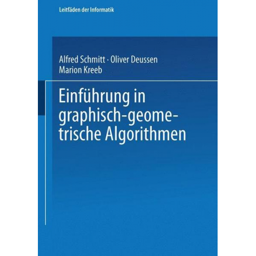 Oliver Deussen & Marion Kreeb - Einführung in graphisch-geometrische Algorithmen