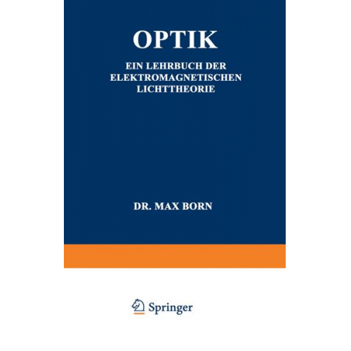 Max Born - Optik