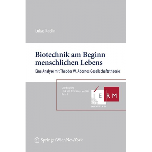 Lukas Kaelin - Biotechnik am Beginn menschlichen Lebens