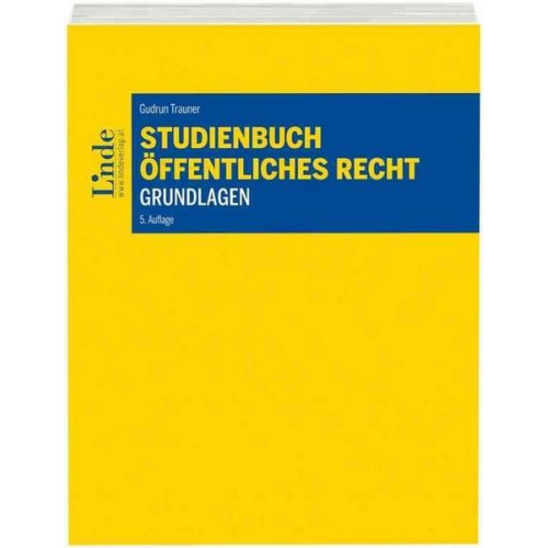 Gudrun Trauner - Studienbuch - Öffentliches Recht - Grundlagen