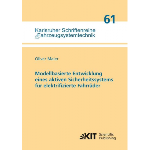 Oliver Maier - Modellbasierte Entwicklung eines aktiven Sicherheitssystems für elektrifizierte Fahrräder