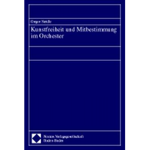 Gregor Steidle - Kunstfreiheit und Mitbestimmung im Orchester