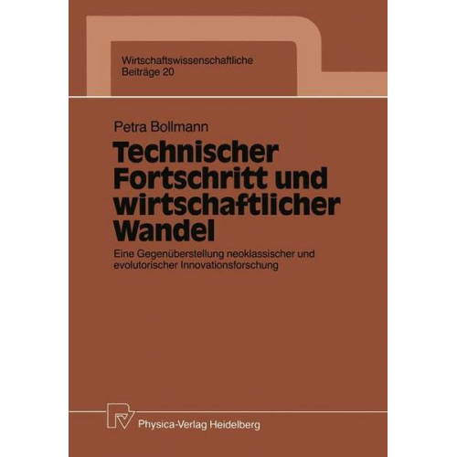 Petra Bollmann - Technischer Fortschritt und wirtschaftlicher Wandel