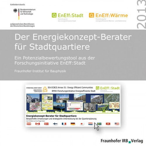 Heike Erhorn-Kluttig & Hans Erhorn & Juri Weber & Simon Wössner & Eike Budde - Der Energiekonzept-Berater für Stadtquartiere.