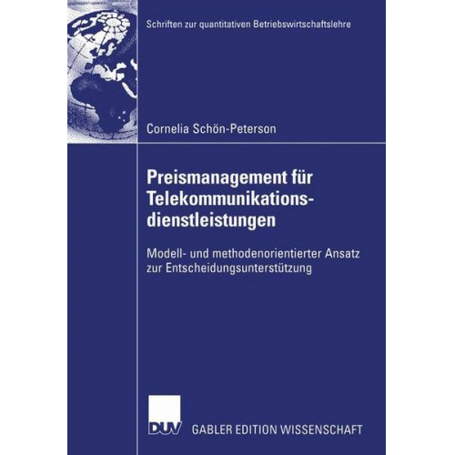 Cornelia Schön-Peterson - Preismanagement für Telekommunikationsdienstleistungen