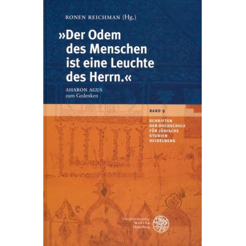 Ronen Reichman - Der Odem des Menschen ist eine Leuchte des Herrn