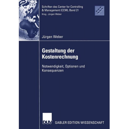 Jürgen Weber - Gestaltung der Kostenrechnung