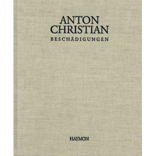 Anton Christian - Beschädigungen