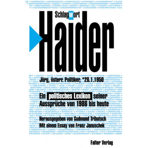 Gudmund Tributsch - Schlagwort: Haider