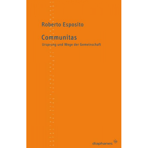 Roberto Esposito - Communitas