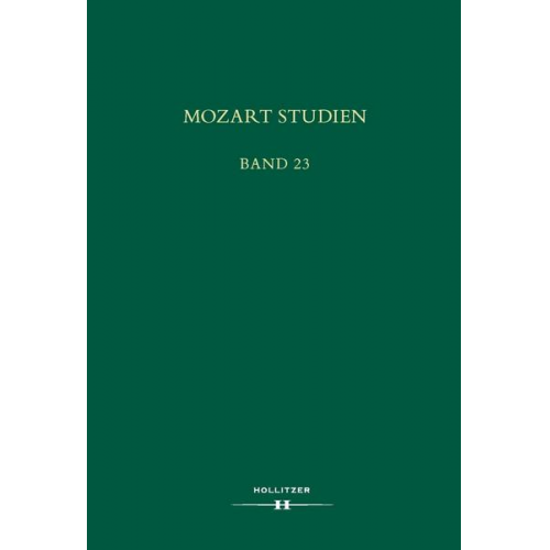 Mozart Studien Band 23
