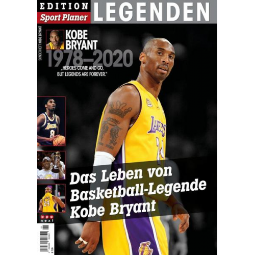 Oliver Buss - Sport Planer EDITION: LEGENDEN - KOBE BRYANT: 1978 - 2020