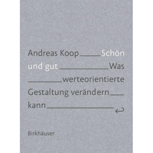 Andreas Koop - Schön und Gut