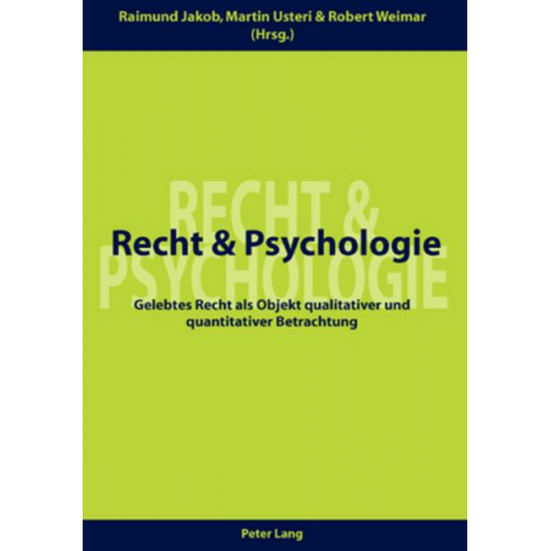 Recht und Psychologie