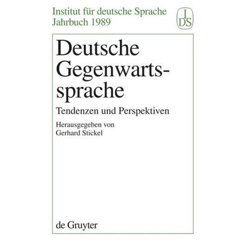 Deutsche Gegenwartssprache