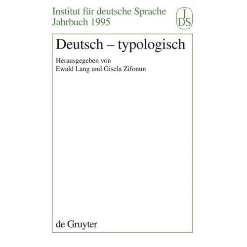 Deutsch - Typologisch