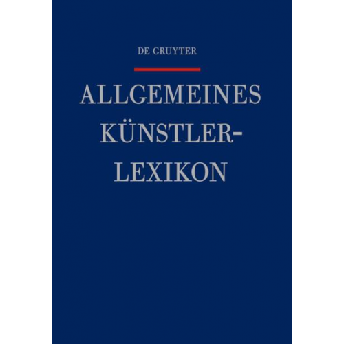 Allgemeines Künstlerlexikon (AKL) / Lunt - Mandelsloh