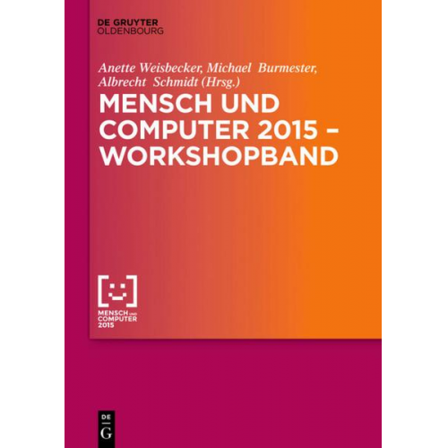 Mensch und Computer 2015 – Workshopband