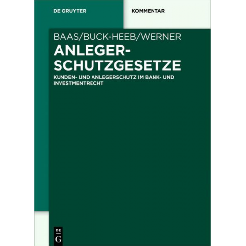 Anlegerschutzgesetze