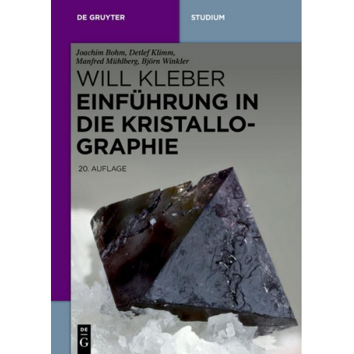 Joachim Bohm & Detlef Klimm & Manfred Mühlberg & Björn Winkler - Einführung in die Kristallographie