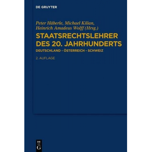 Staatsrechtslehrer des 20. Jahrhunderts