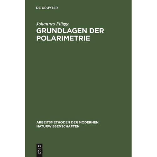 Johannes Flügge - Grundlagen der Polarimetrie