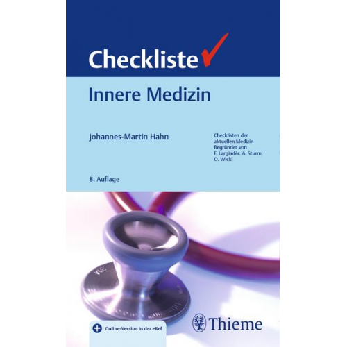 Johannes-Martin Hahn - Checkliste Innere Medizin