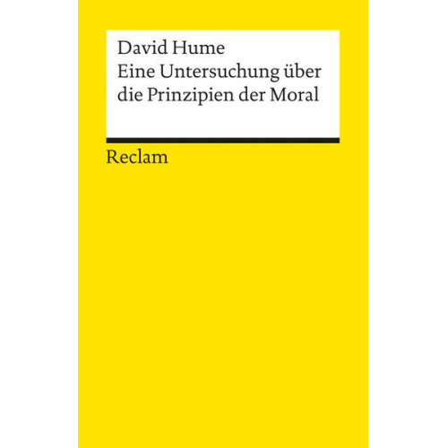 David Hume - Eine Untersuchung über die Prinzipien der Moral