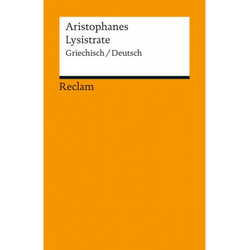 Aristophanes - Lysistrate