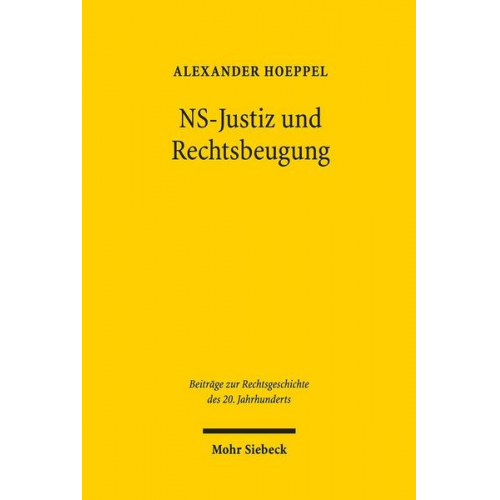 Alexander Hoeppel - NS-Justiz und Rechtsbeugung