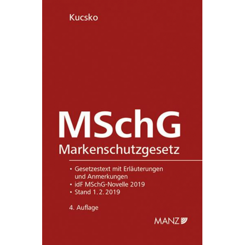 Markenschutzgesetz - MSchG